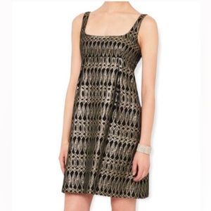 NWOT Milly New York Gold Sparkle Cocktail Dress